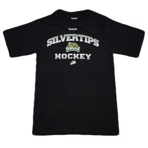 Reebok Everett Silvertips Hockey Black T-Shirt